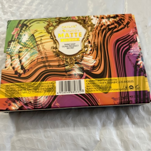 okalan eyeshadow palette 8 Colors Matte Shine Easy Glam Product Secret new - Picture 2 of 12